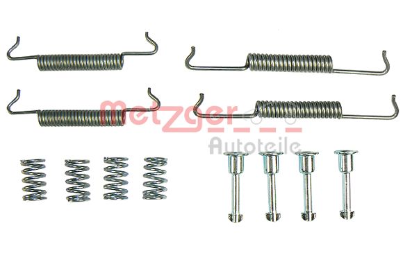 METZGER KR 665 Bremsbackensatz, Feststellbremse